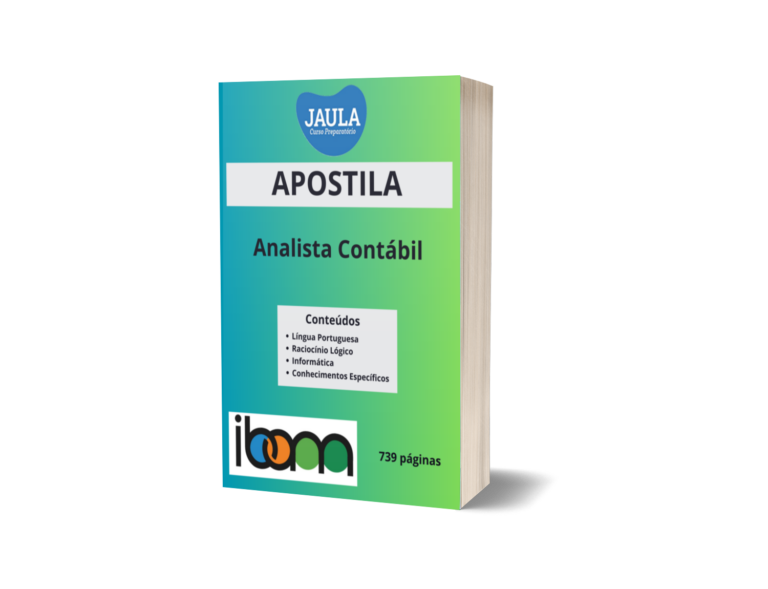 APOSTILA/ANALISTA CONTÁBIL/IBAM