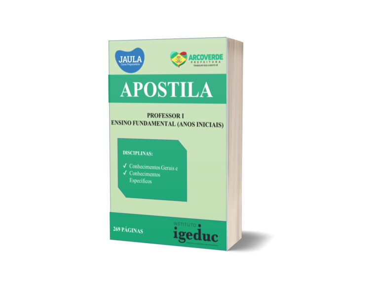 APOSTILA – PROFESSOR I ENSINO FUNDAMENTAL (ANOS INICIAIS) – ARCOVERDE-PE
