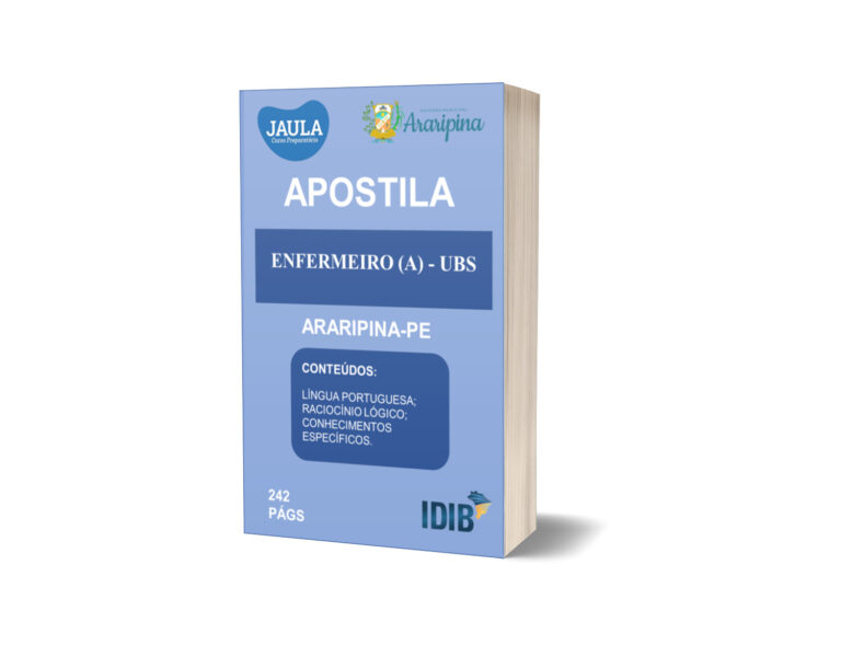 APOSTILA/ ENFERMEIRO (A) – UBS/ ARARIPINA-PE