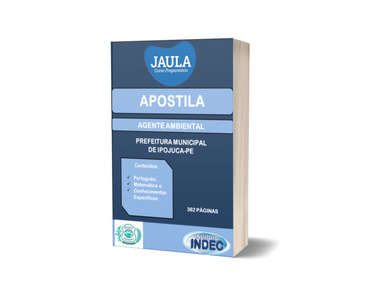 APOSTILA/ AGENTE AMBIENTAL/ IPOJUCA-PE