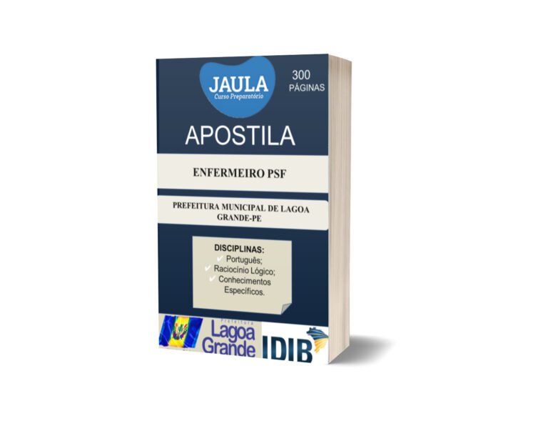 APOSTILA/ ENFERMEIRO PSF/ LAGOA GRANDE-PE