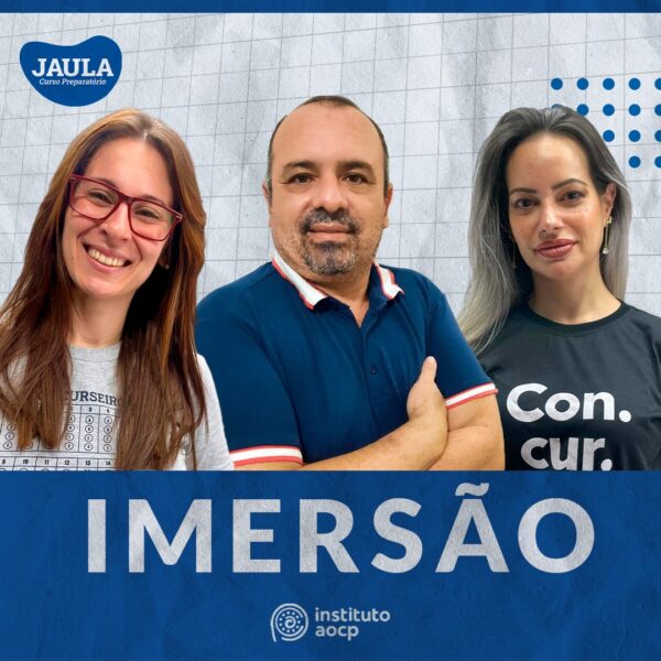 IMERSÃO - INSTITUTO AOCP - NÍVEL MÉDIO