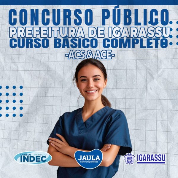 Curso Preparatório ACS e ACE - Prefeitura de Igarassu (Banca INDEC)